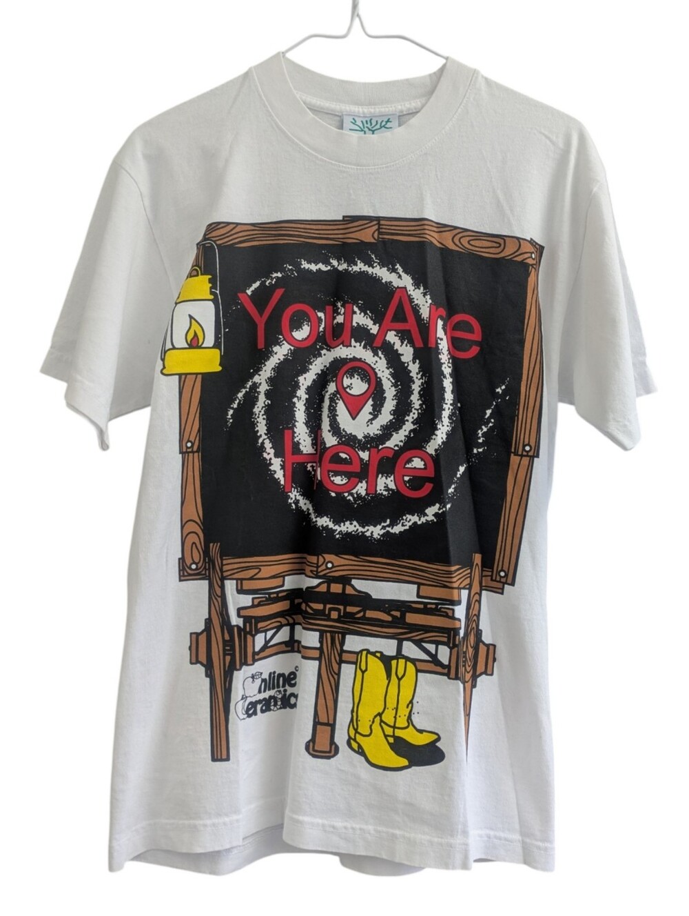 Online Ceramics You Are Here Graphic T-shirt